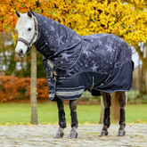 LeMieux Arika Star 0g Turnout Rug in Navy